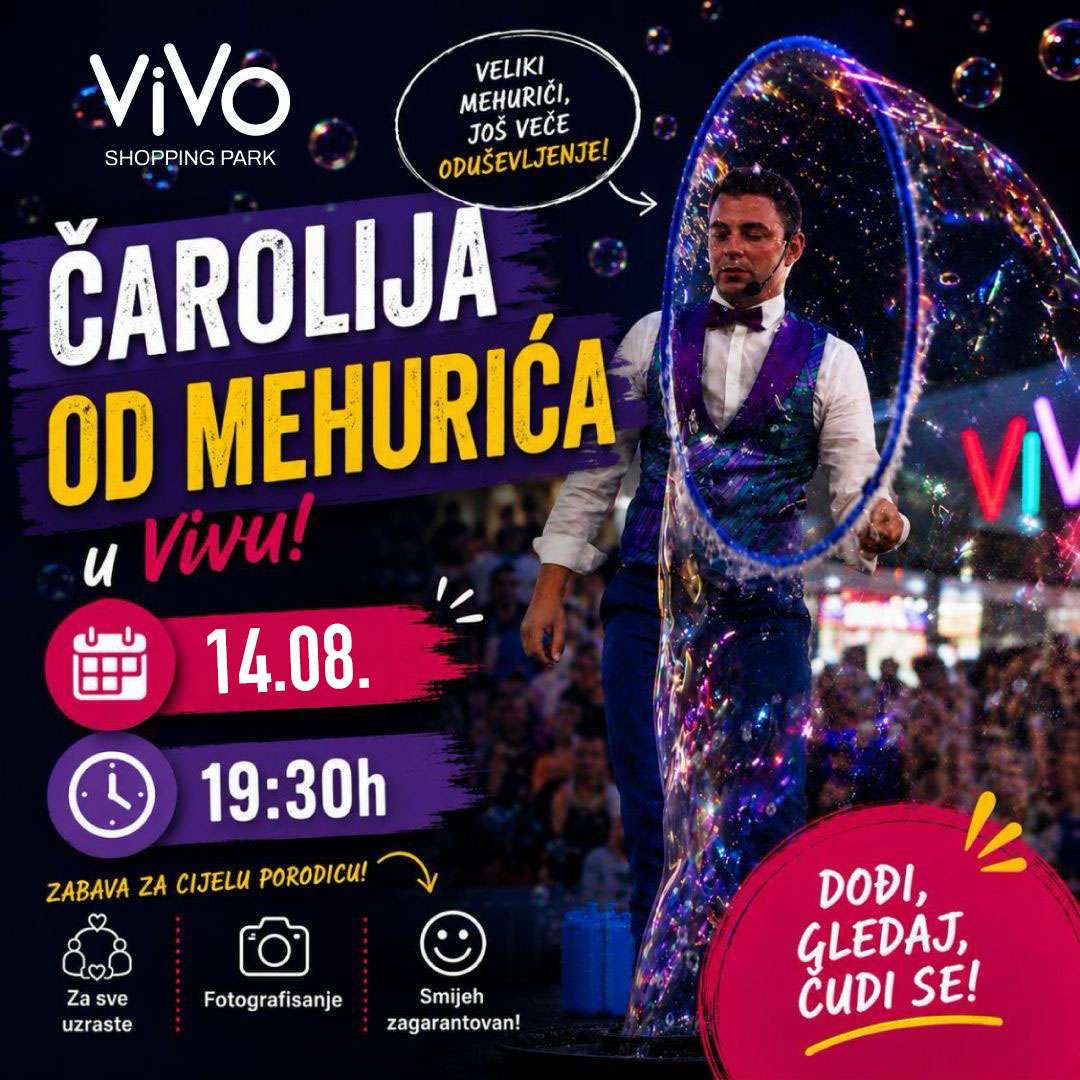 Magični Bubble Show